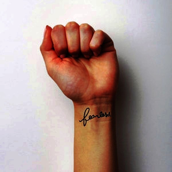 Adorable Fearless Tattoo
