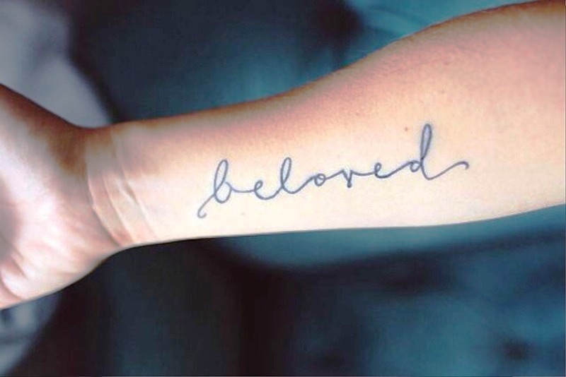 Beloved Wrist Tattoo