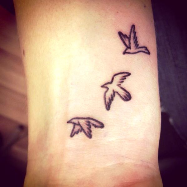 Best Flying Birds Tattoo