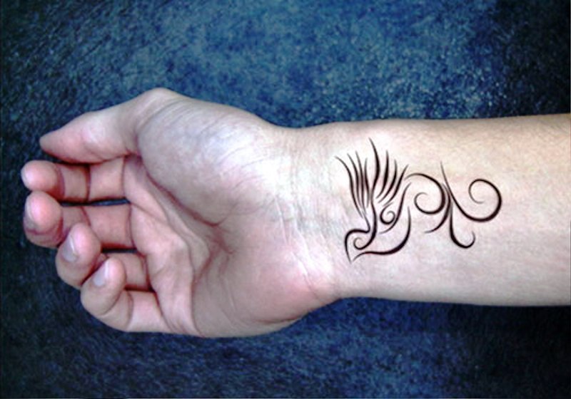 Brilliant Tattoo On Wrist
