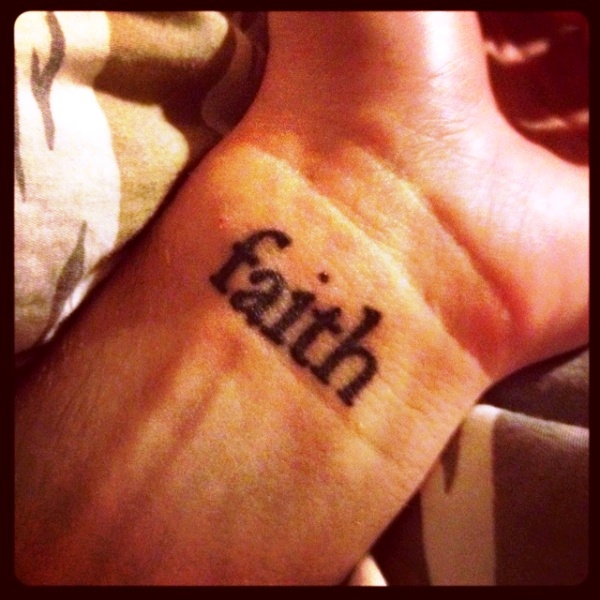 Dark Faith Tattoo Design