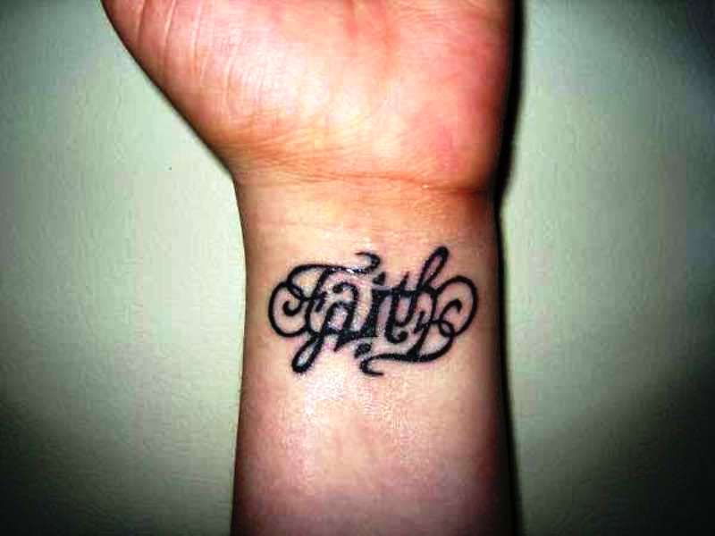 Designer Faith Tattoo