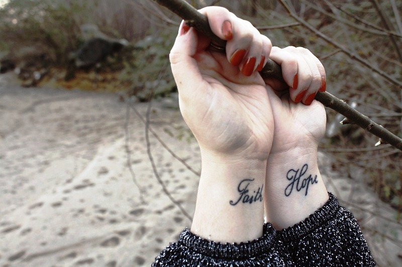 Faith Hope Tattoo