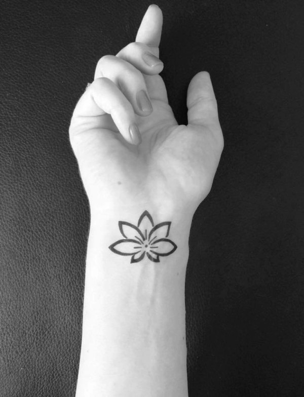 Fancy Lotus Tattoo