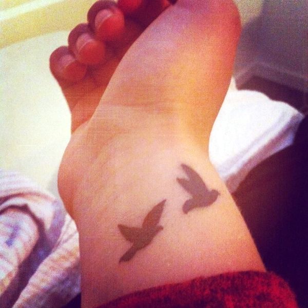 Flying Birds Tattoo Image