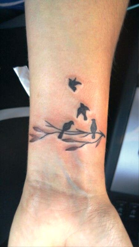 70 Most Selected Birds Tattoos For Wrist - Wrist Tattoo Designs