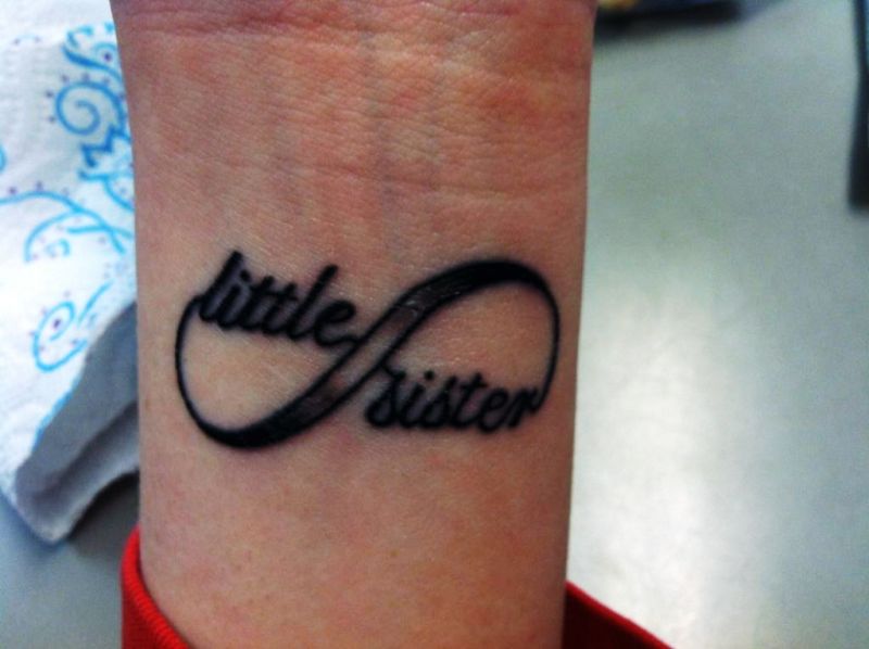 Little Sister Tattoo Design