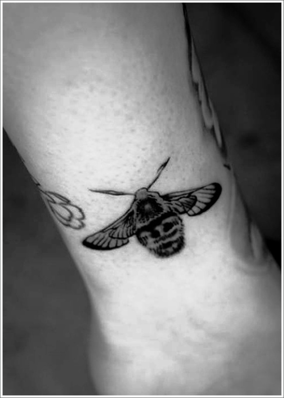 Magnificent Bee Tattoo On Wrist