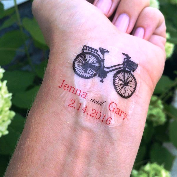 Memorial Wrist Cycle Tattoo