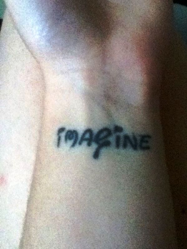 Nice Imagine Tattoo On Wrist