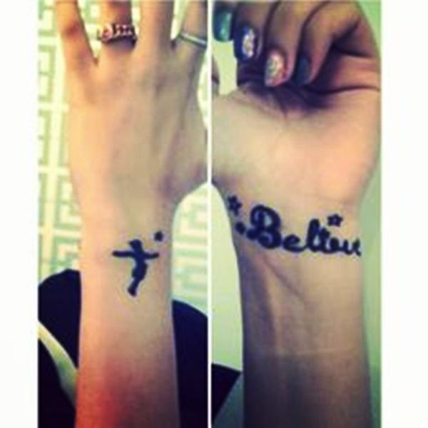 Peter Pan Wrist Tattoo