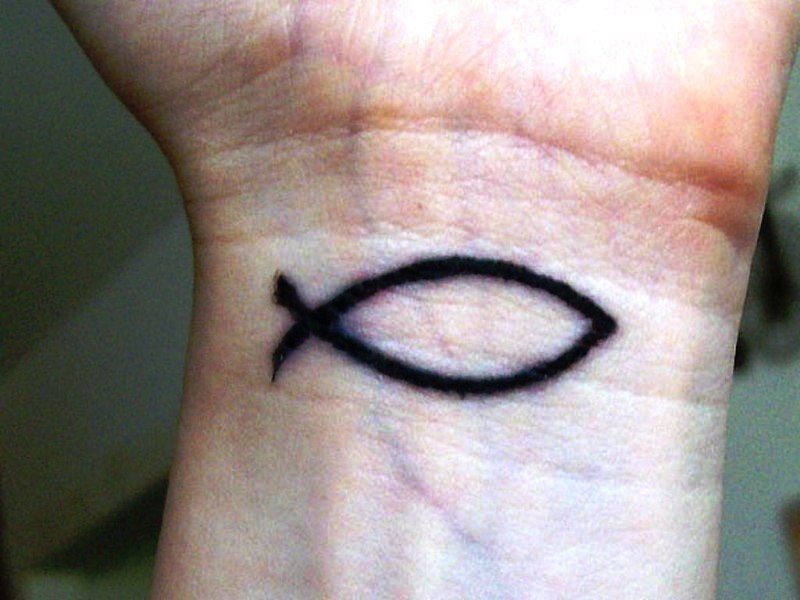 Simple Wrist Tattoo