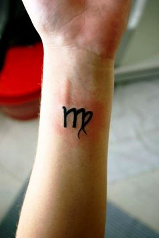 Virgon Tattoo On Wrist