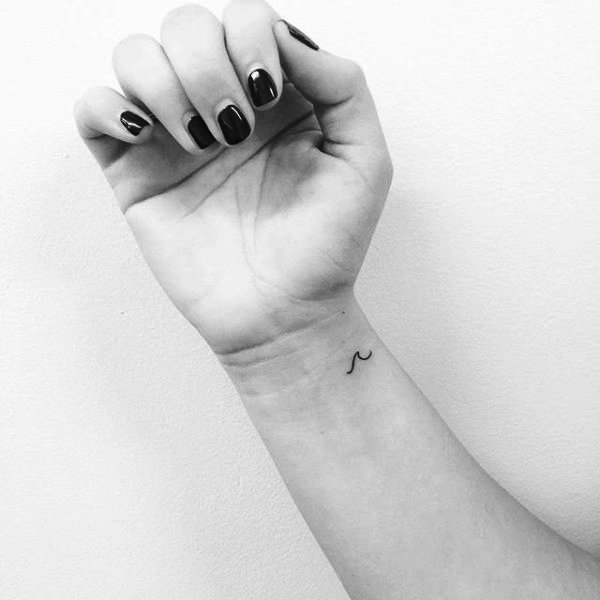 Wishbone Tattoo On Wrist