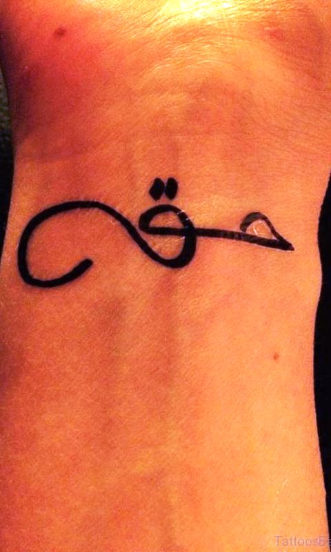 81 Amazing Arabic Wrist Tattoo Images - Wrist Tattoo Designs