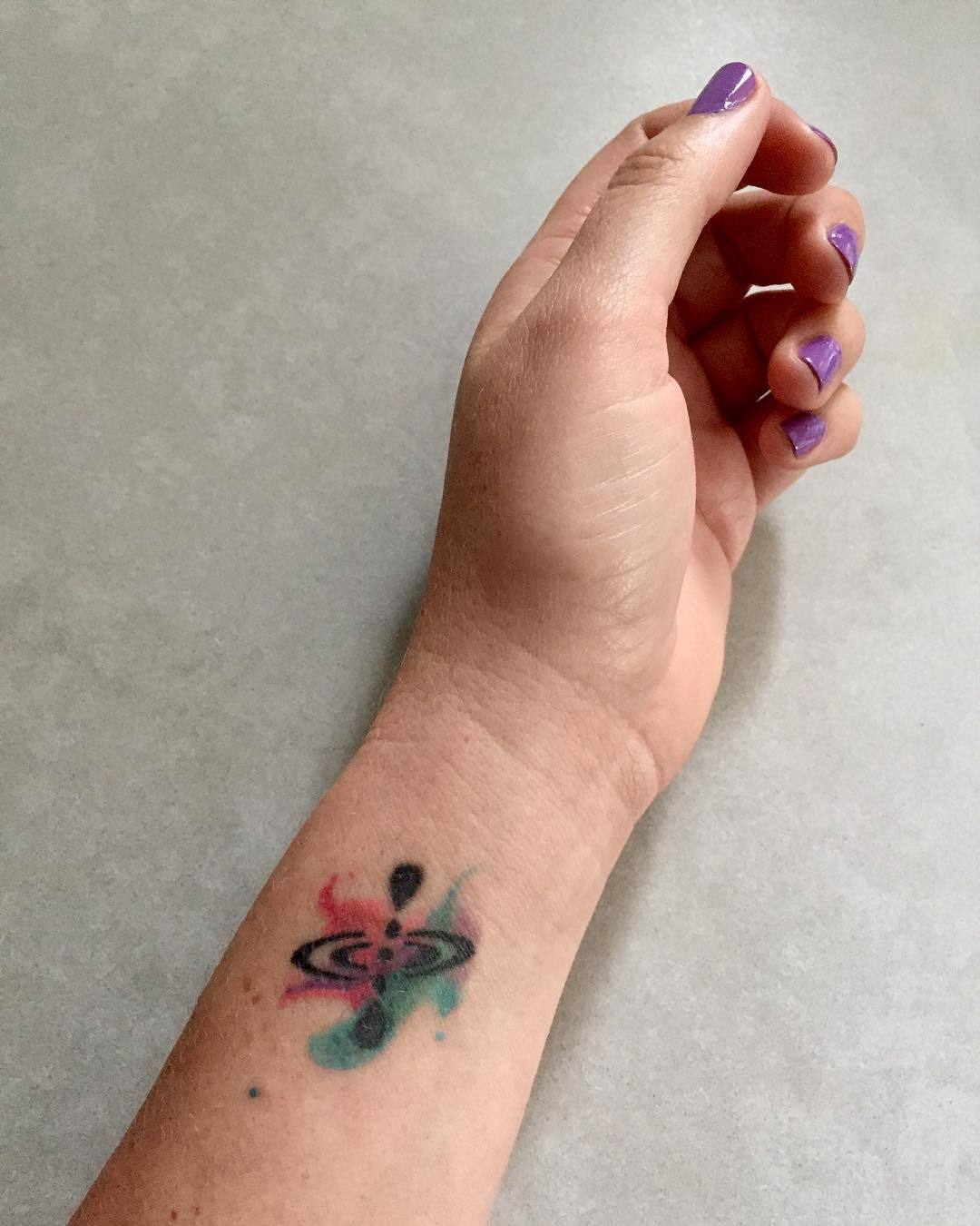 Amazing Tattoo On Side Wrist01