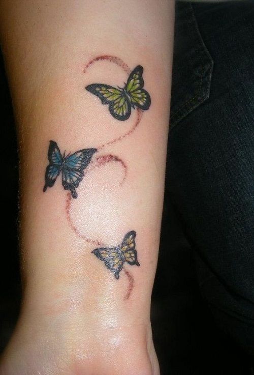 butterfly on wrist01