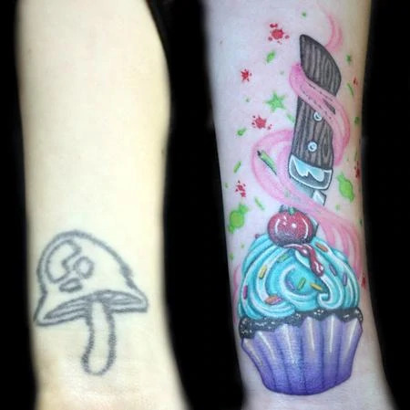 Cupcake Cover Up Wrist Large