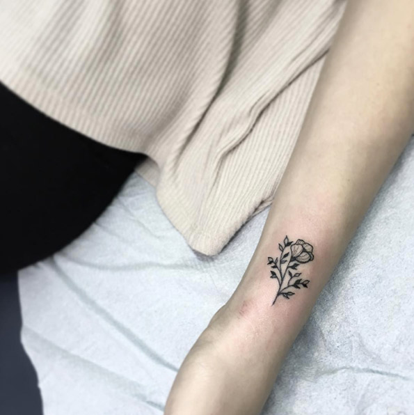 Tatto On Side Of Wrist05