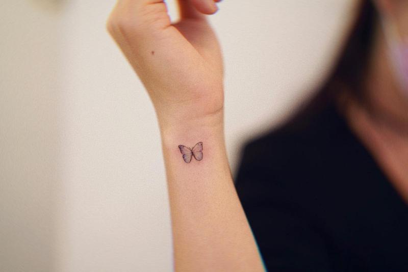 Tatto On Side Wrist01